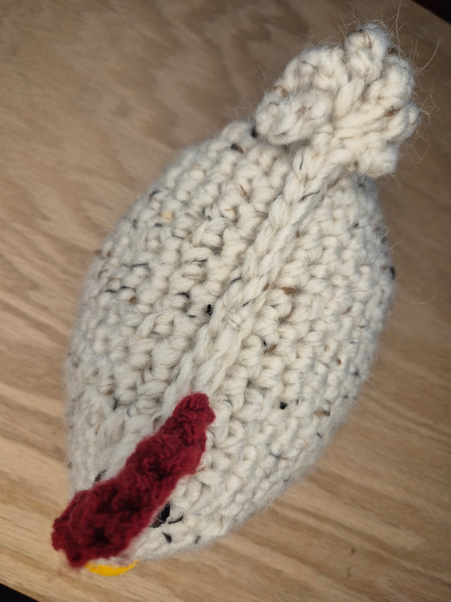 Clucky the Chunky Crochet Chicken