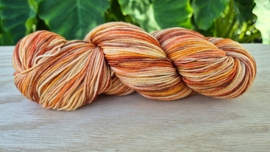 Texas Sun - Hand Dyed Fingering Sock Yarn