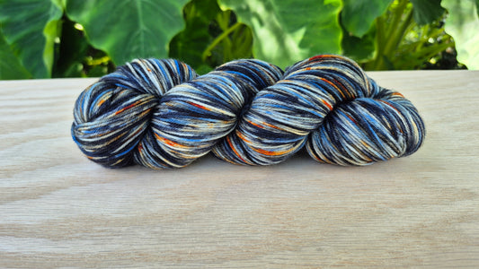 Happy Feet - Hand Dyed Fingering Sock Yarn