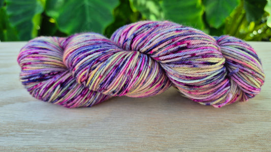 Summer Blooms - Hand Dyed Fingering Sock Yarn