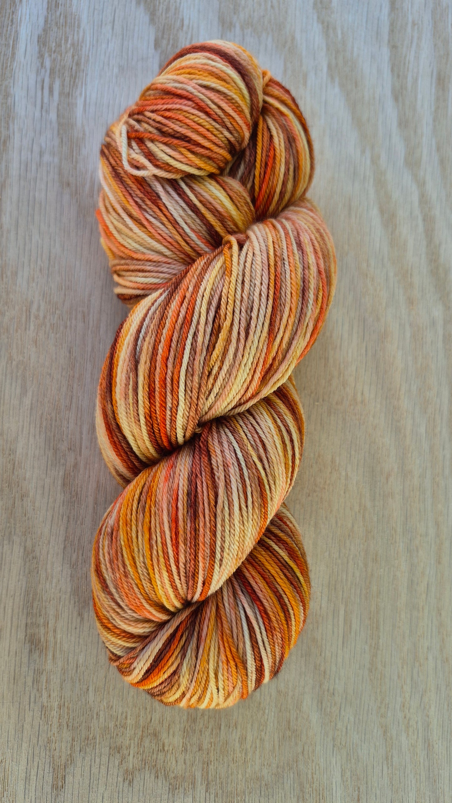 Texas Sun - Hand Dyed Fingering Sock Yarn